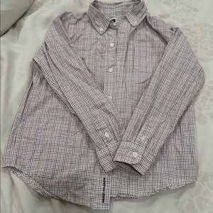 Janie and Jack Multicolor Checkered Shirt